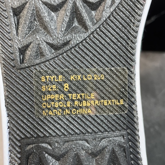 Twisted Kix Lo-200 Teal Size 8m - Picture 9 of 10